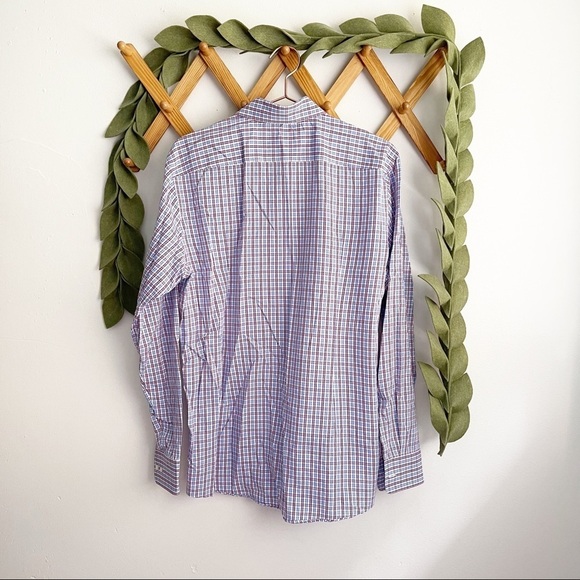 Boss / Hugo Boss Red White and Blue Button Down Shirt - Picture 6 of 6